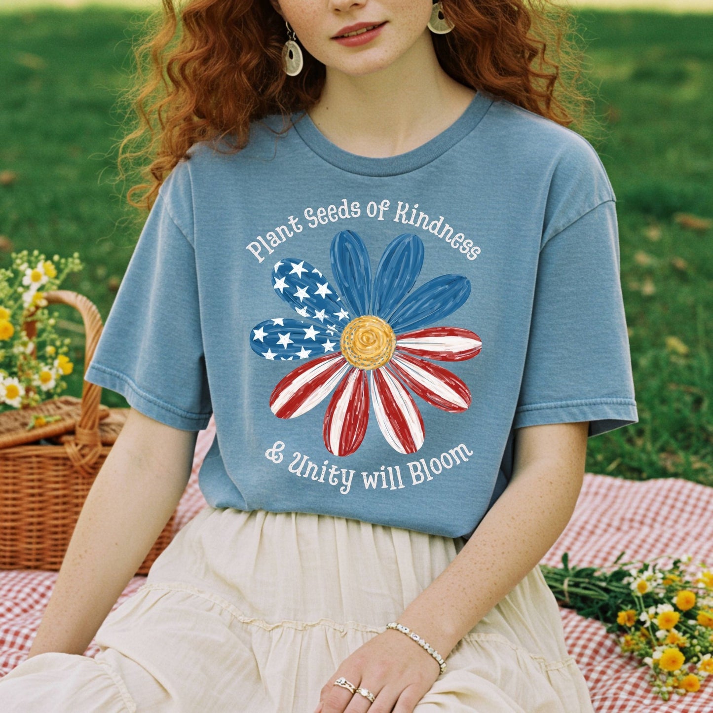 Plant Seeds of Kindness USA T-Shirt