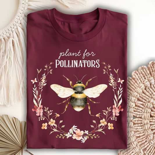 Plant for Pollinators Wildflower T-Shirt