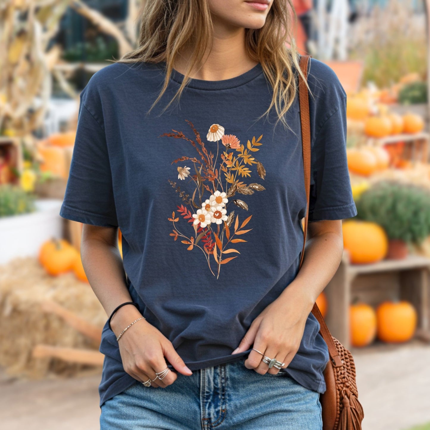 Rustic Folk Art Fox Tee