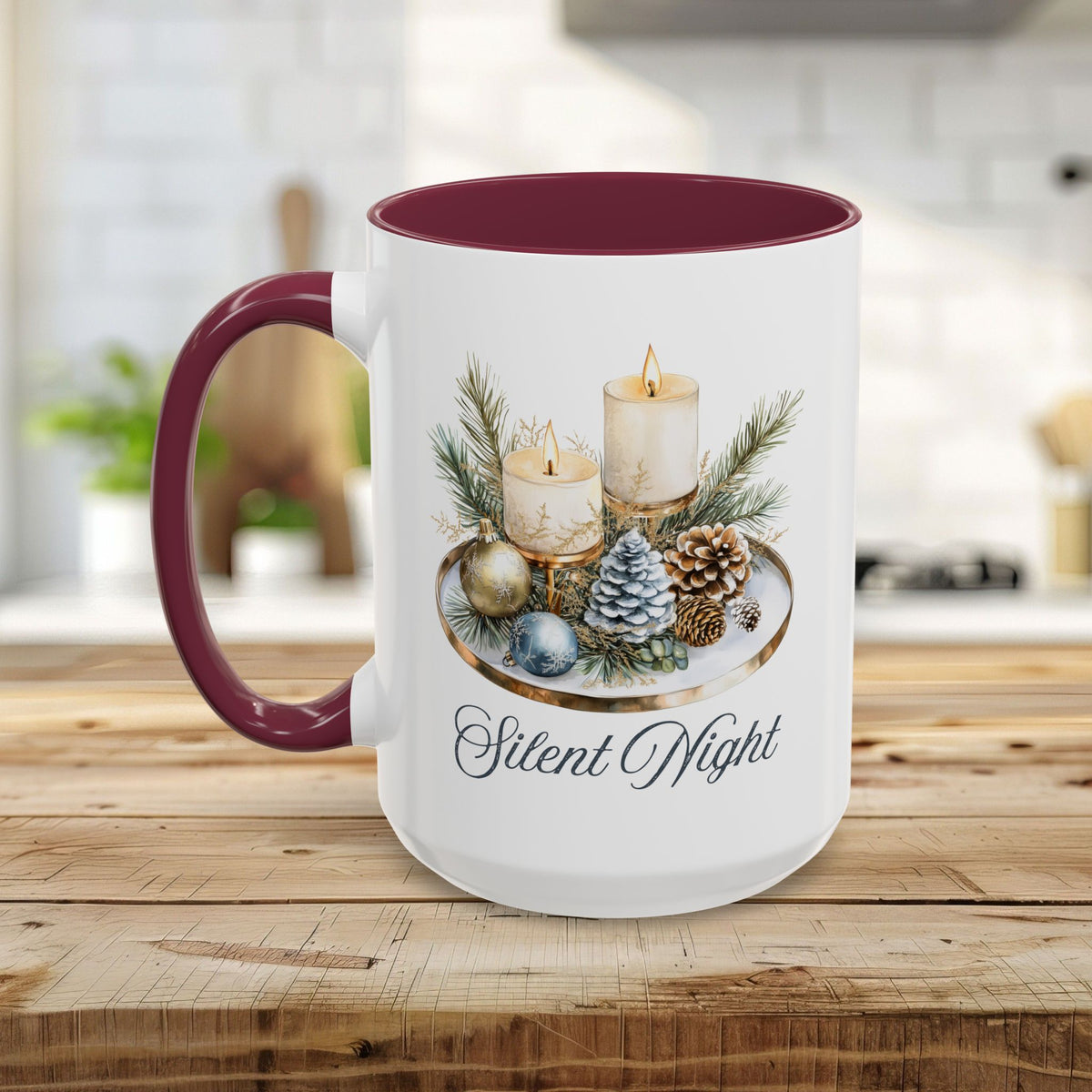 Silent Night Advent Arrangement Mug (11/15oz)