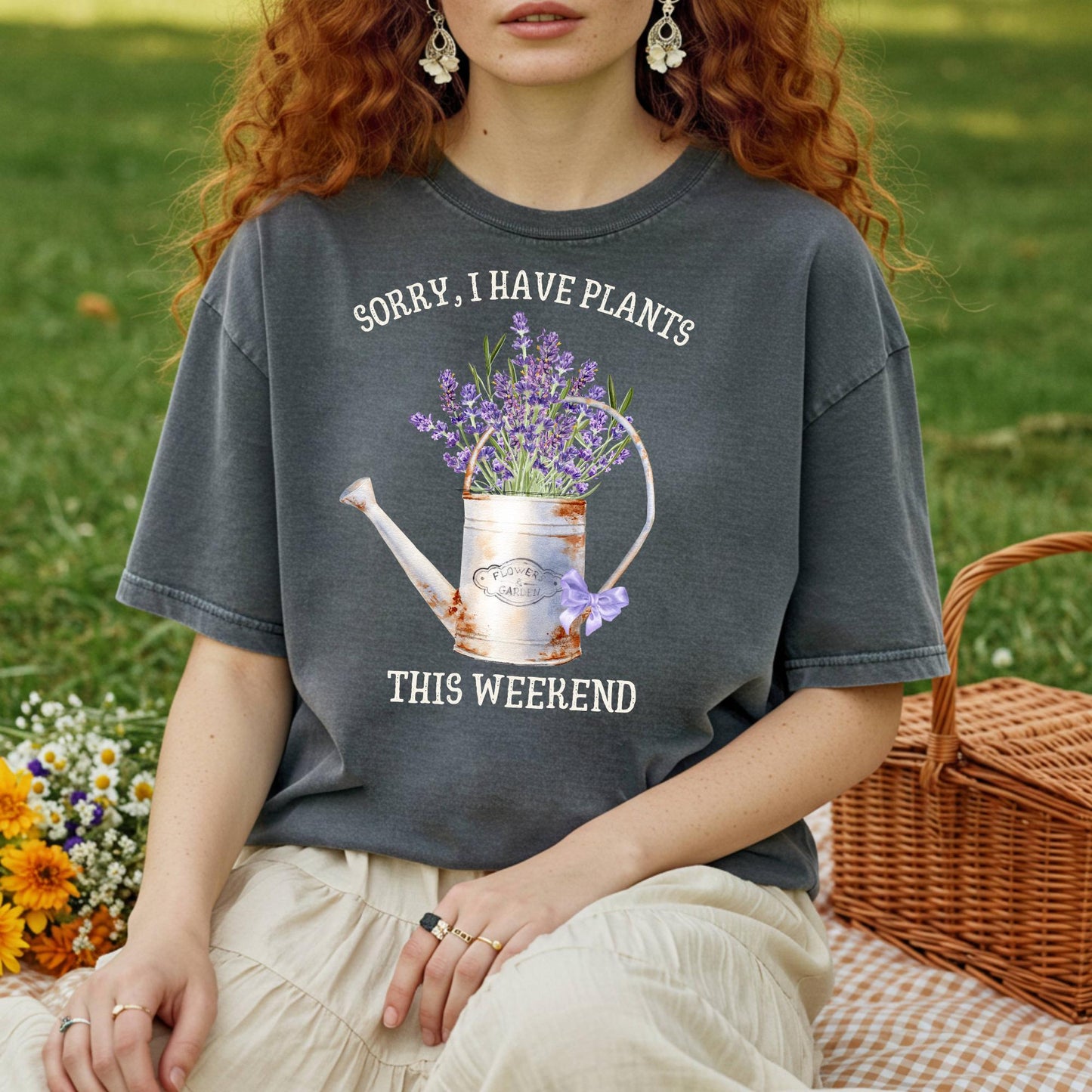 Sorry I Have Plants Weekend T-Shirt