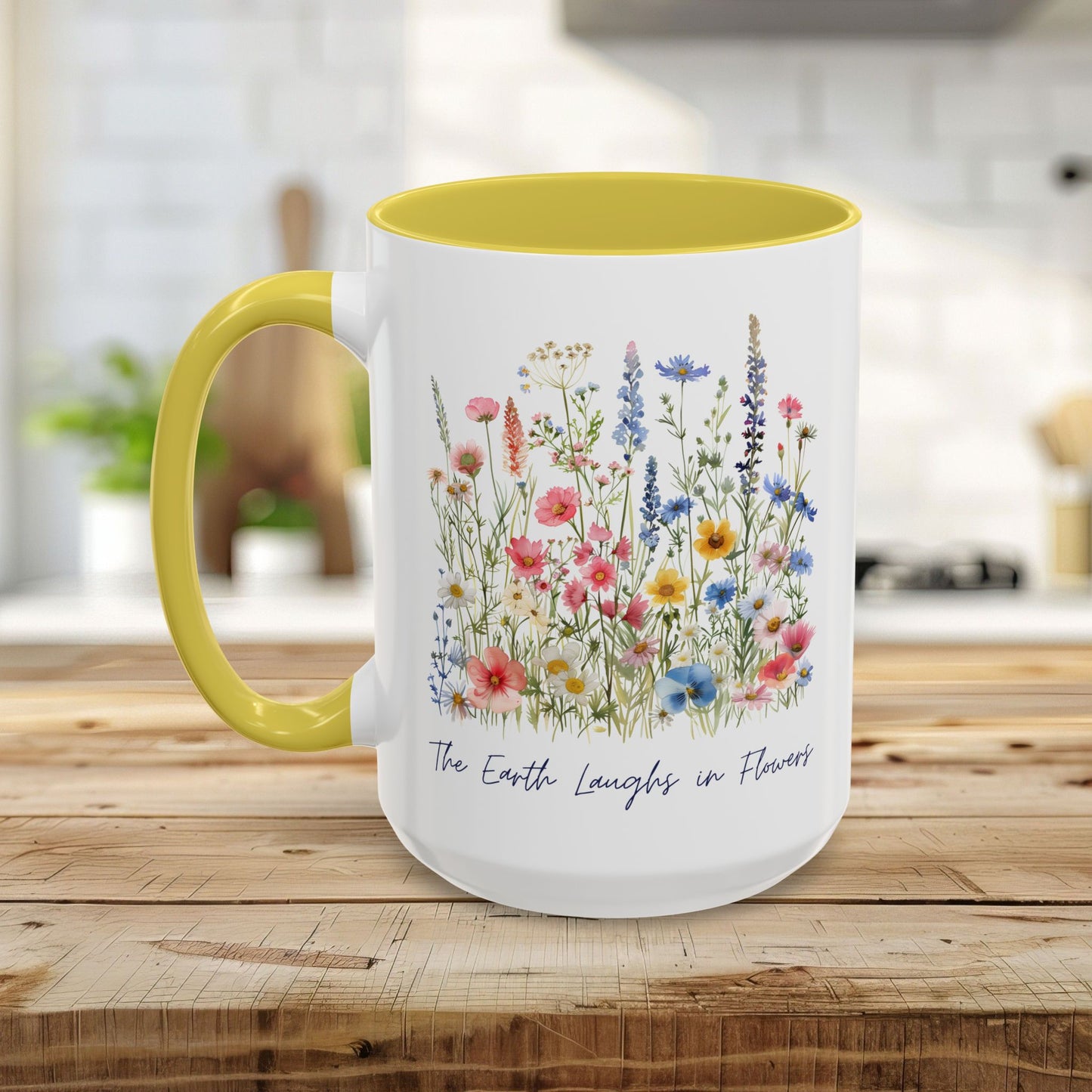 The Earth Laughs in Flowers Mug (11/15oz)