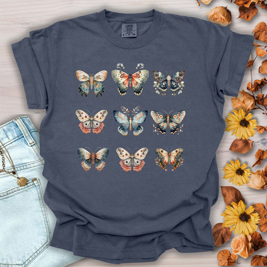 Vintage Moth Artwork T-Shirt