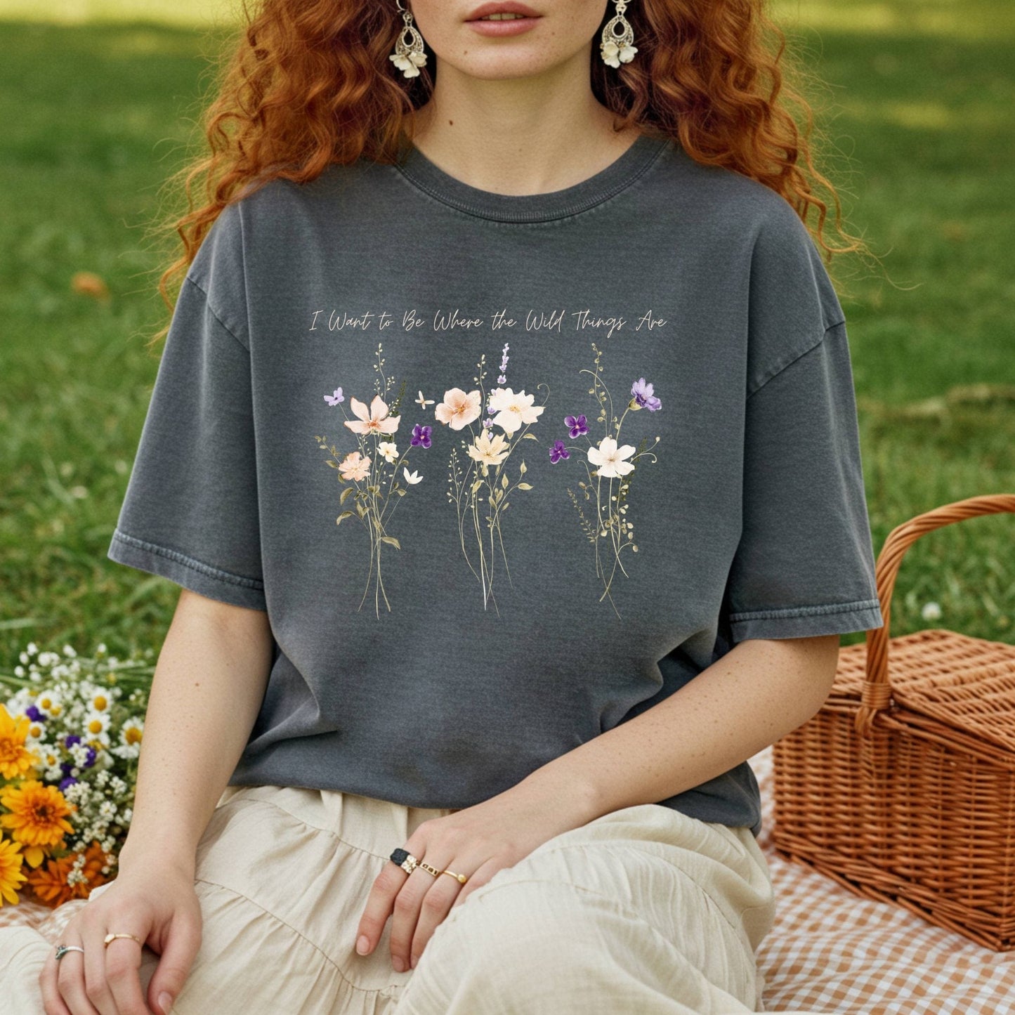 Wild Petal Threads T-Shirt Where the Wild Things Are T-Shirt