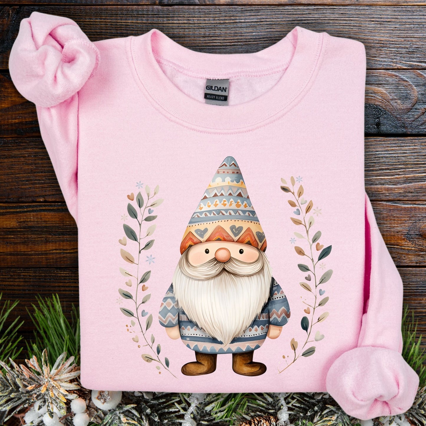 Winter Gnome Fair Isle Sweatshirt