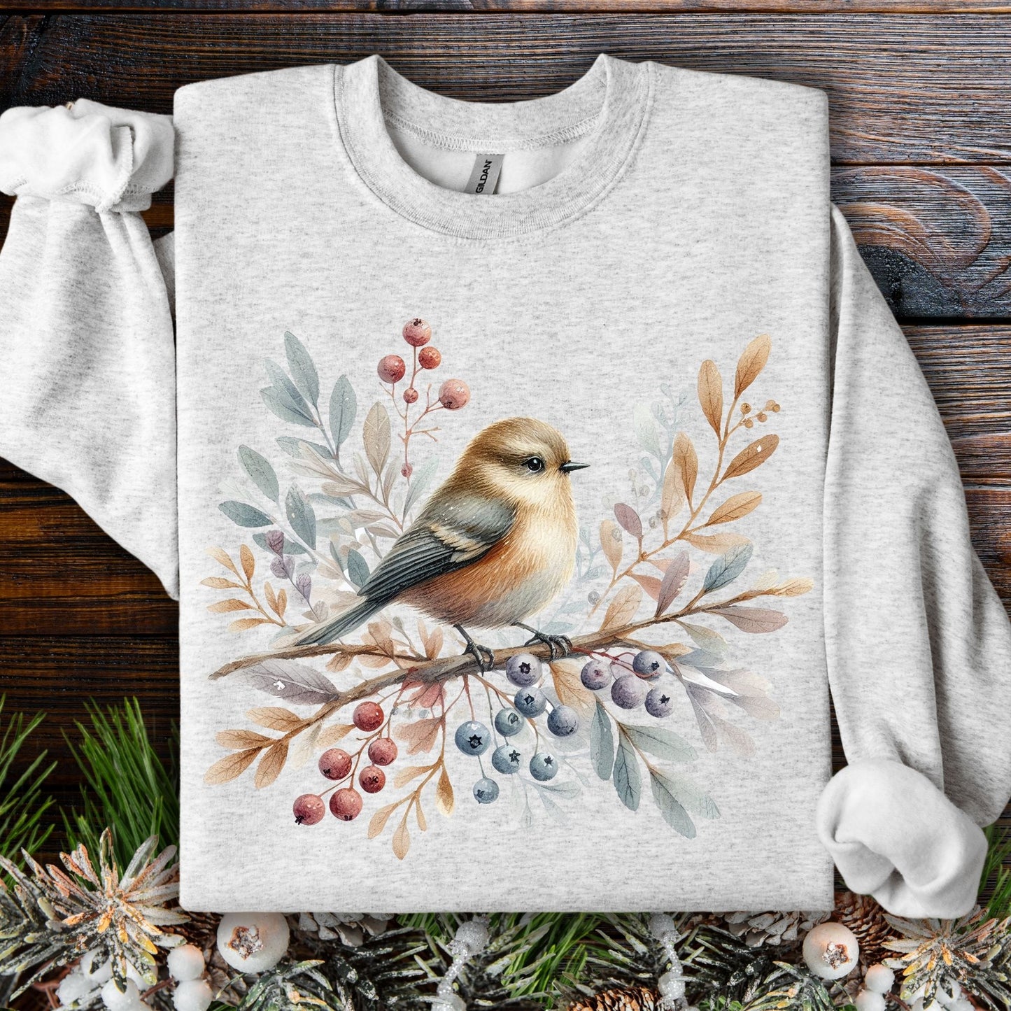 Winter Sparrow Nordic Sweatshirt