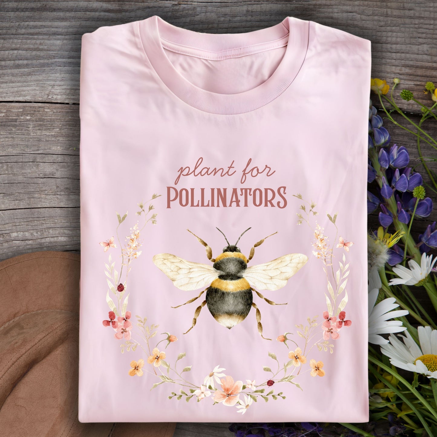 Plant for Pollinators Wildflower T-Shirt