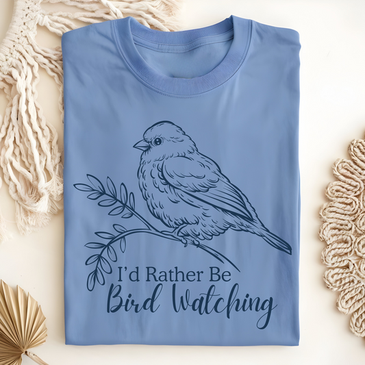 I'd Rather Be Birdwatching T-Shirt