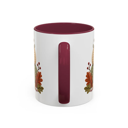 Faux Patchwork Pumpkin Harvest Mug
