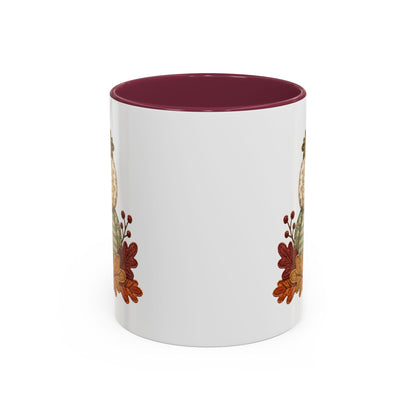 Faux Patchwork Pumpkin Harvest Mug