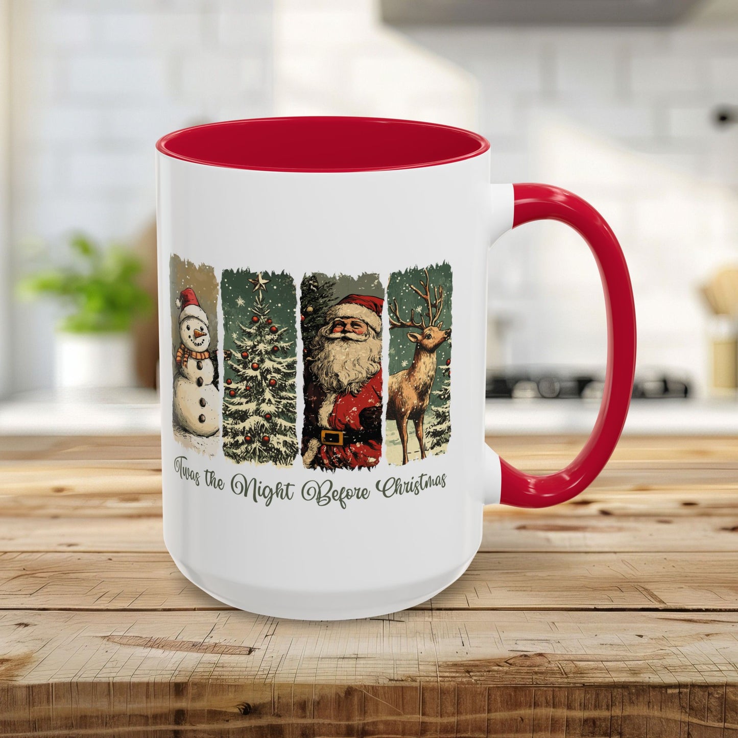 Vintage 'Twas the Night Before Christmas Mug (11/15oz)