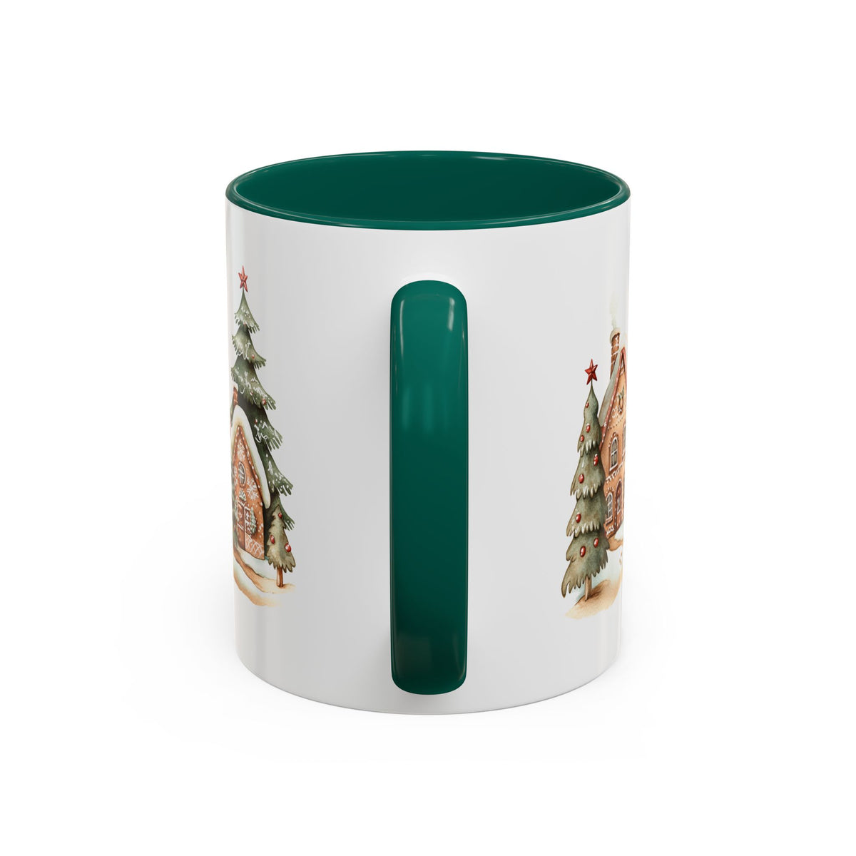 Cozy Holiday Gingerbread Houses Mug (11/15oz)