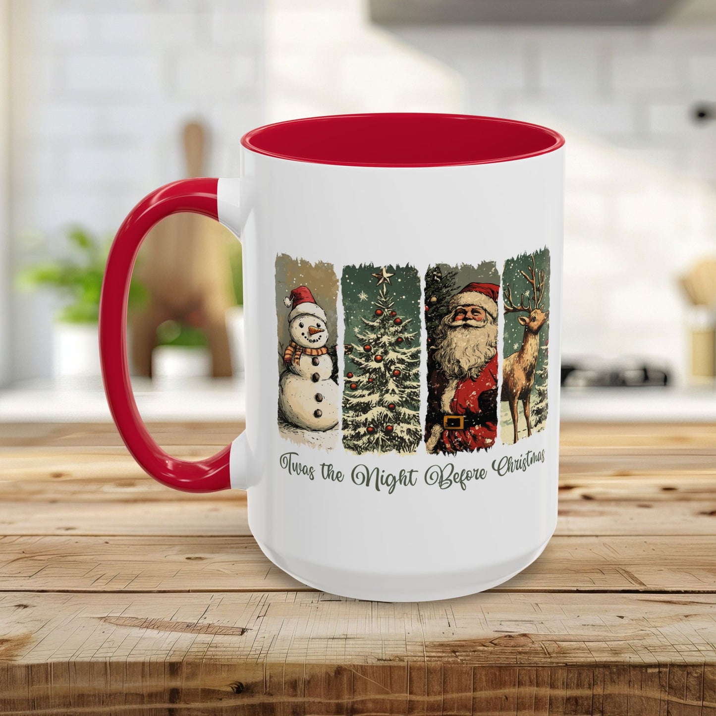 Vintage 'Twas the Night Before Christmas Mug (11/15oz)