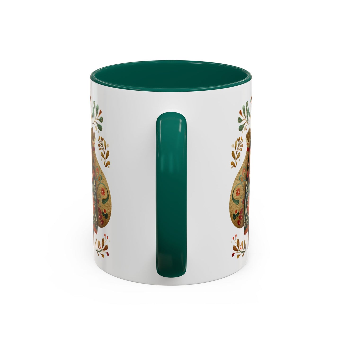 Old World Saint Nicholas Folk Art Mug (11/15oz)