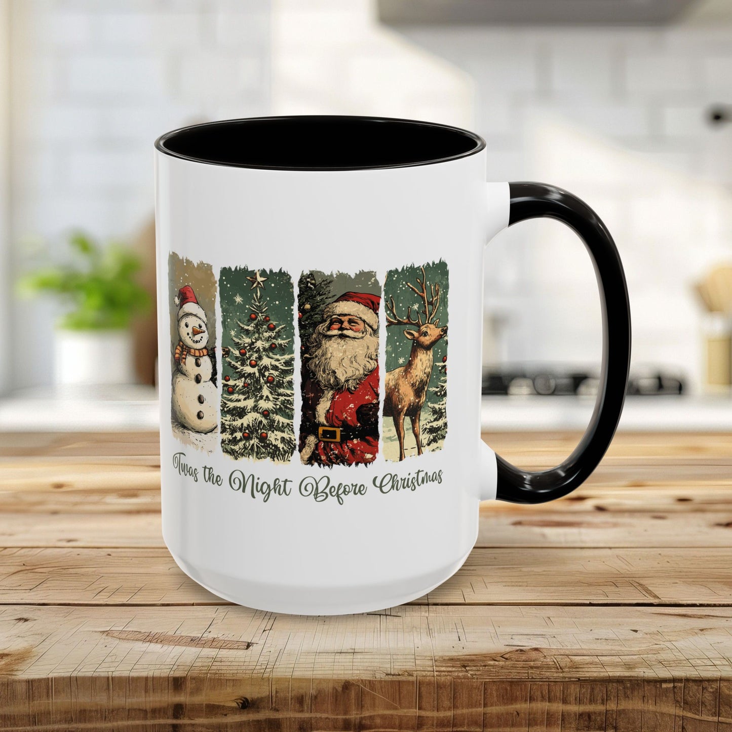 Vintage 'Twas the Night Before Christmas Mug (11/15oz)