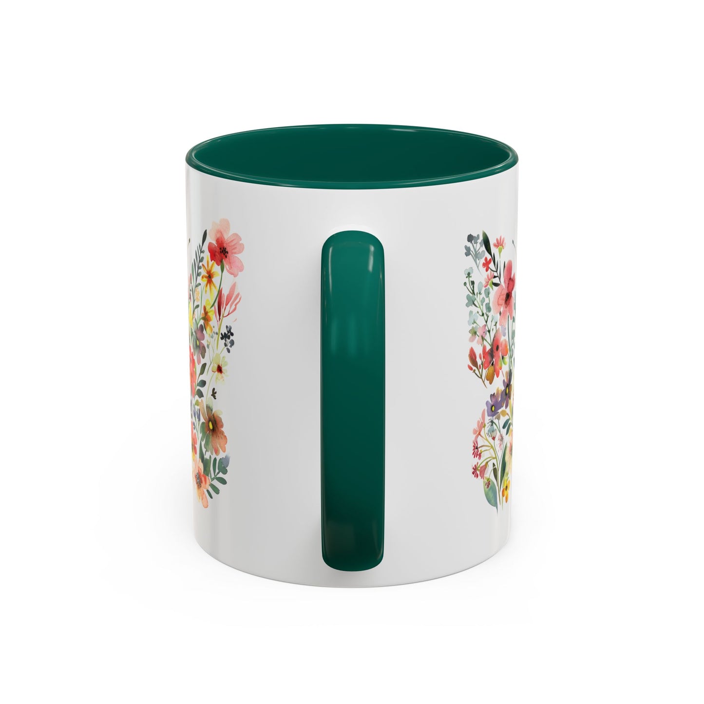 Bright Floral Butterfly Mug (11/15oz)