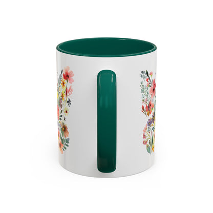 Bright Floral Butterfly Mug (11/15oz)