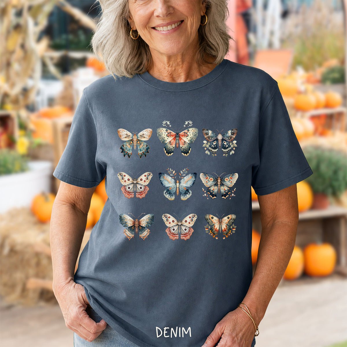 Vintage Moth Artwork T-Shirt
