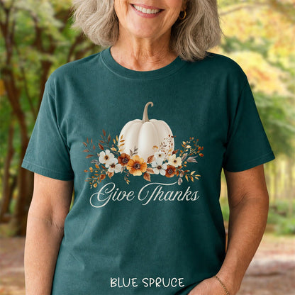 Give Thanks Pumpkin T-Shirt