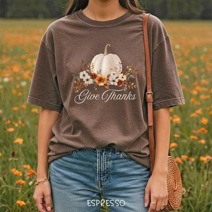 Give Thanks Pumpkin T-Shirt