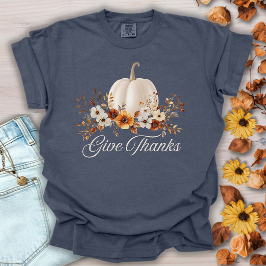 Give Thanks Pumpkin T-Shirt