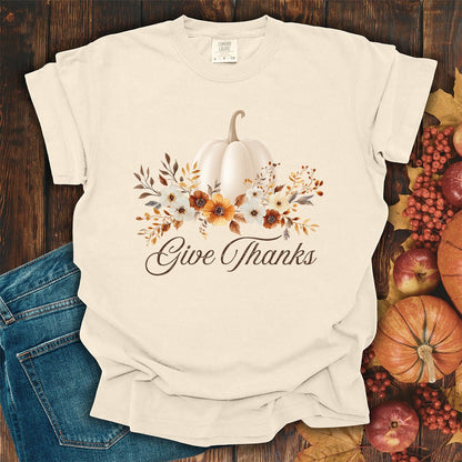 Give Thanks Pumpkin T-Shirt