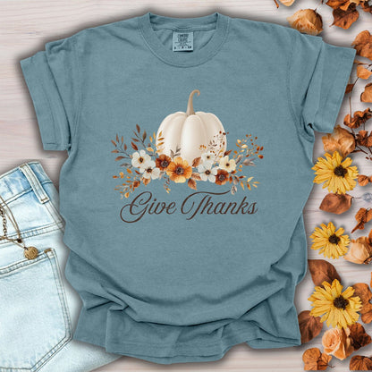 Give Thanks Pumpkin T-Shirt