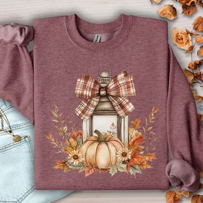 Autumn Lantern & Pumpkin Sweatshirt