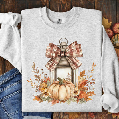 Autumn Lantern & Pumpkin Sweatshirt