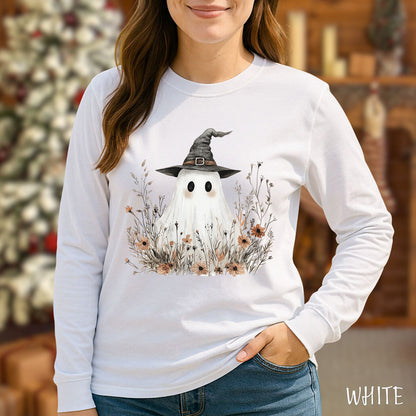 Boho Ghost Witch Tee Long Sleeve Shirt