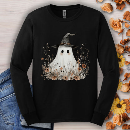 Boho Ghost Witch Tee Long Sleeve Shirt