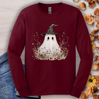 Boho Ghost Witch Tee Long Sleeve Shirt