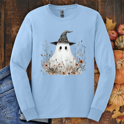 Boho Ghost Witch Tee Long Sleeve Shirt