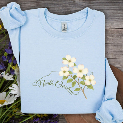 North Carolina State Flower Sweatshirt - Dogwood