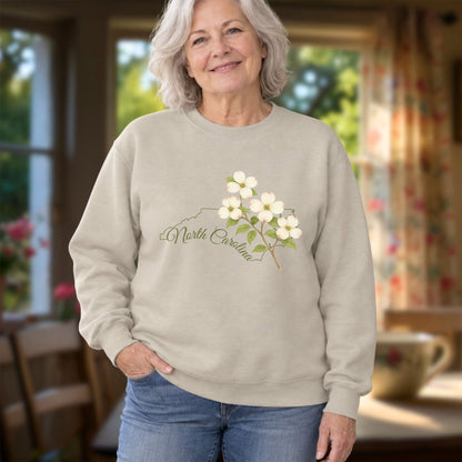 North Carolina State Flower Sweatshirt - Dogwood