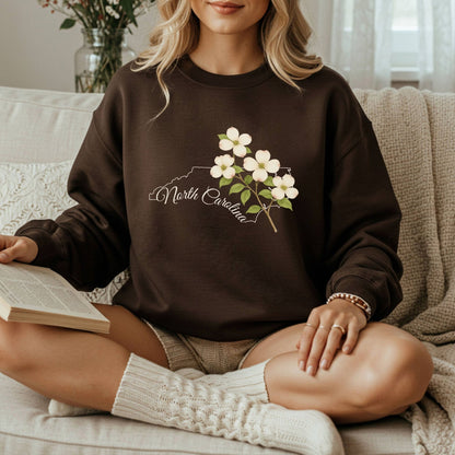North Carolina State Flower Sweatshirt - Dogwood