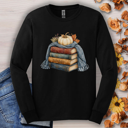 Cozy Up with a Good Fall Book Long Sleeve Tee