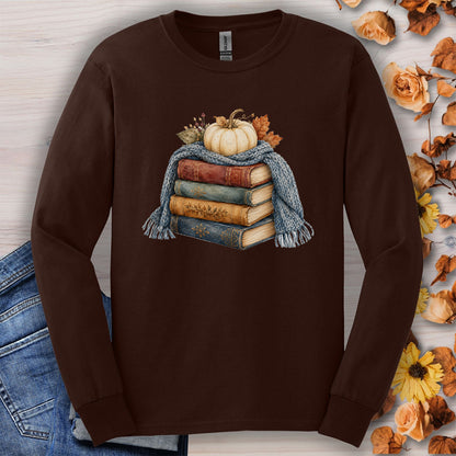 Cozy Up with a Good Fall Book Long Sleeve Tee