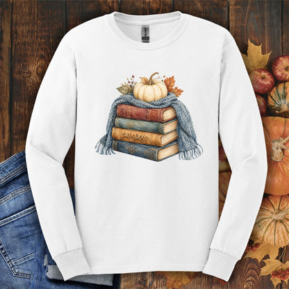 Cozy Up with a Good Fall Book Long Sleeve Tee