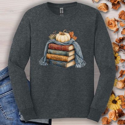 Cozy Up with a Good Fall Book Long Sleeve Tee