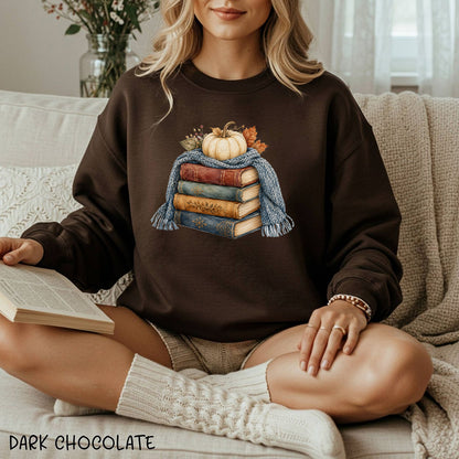 Cozy Up with a Good Fall Book Sweatshirt