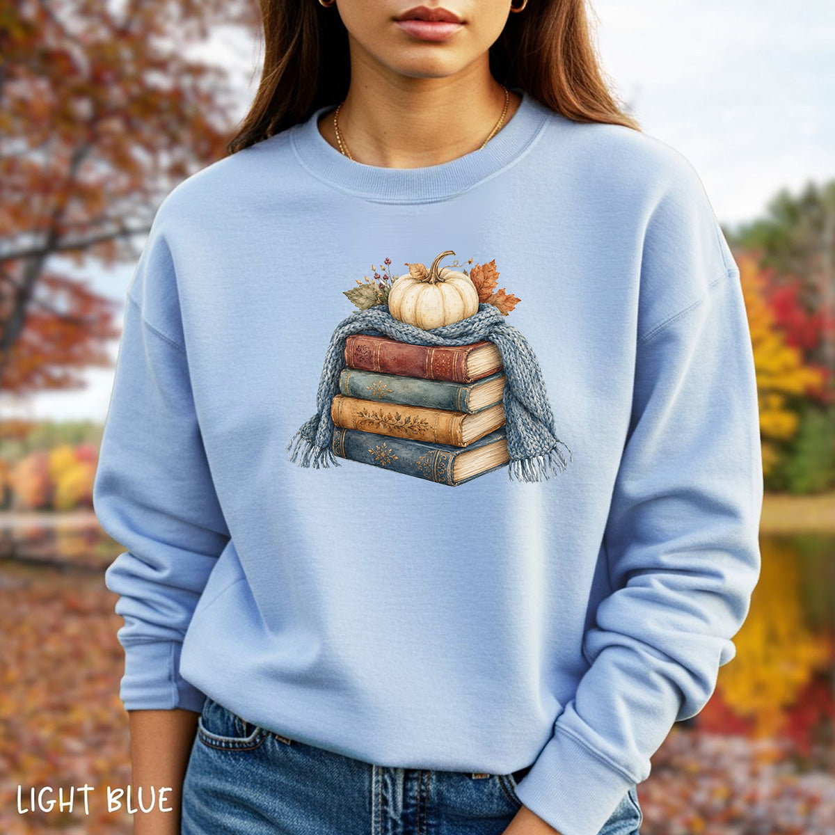 Cozy Up with a Good Fall Book Sweatshirt
