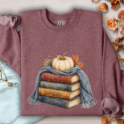 Cozy Up with a Good Fall Book Sweatshirt