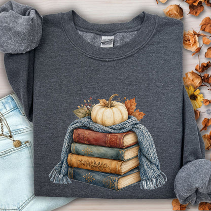 Cozy Up with a Good Fall Book Sweatshirt