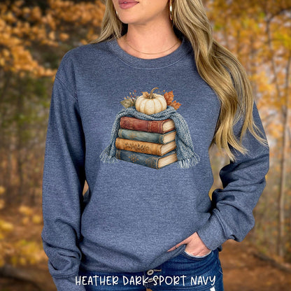 Cozy Up with a Good Fall Book Sweatshirt