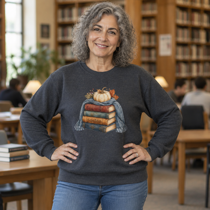 Cozy Up with a Good Fall Book Sweatshirt