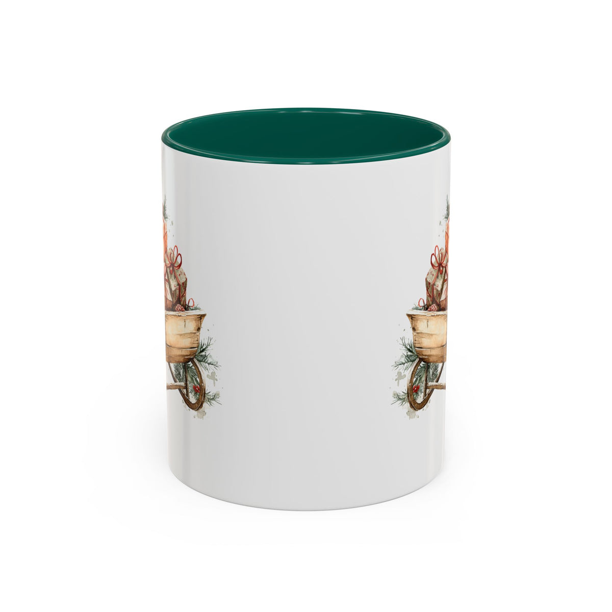 Rustic Christmas Sleigh Mug (11/15oz)