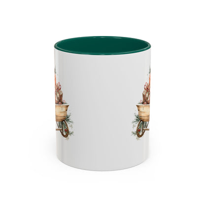 Rustic Christmas Sleigh Mug (11/15oz)