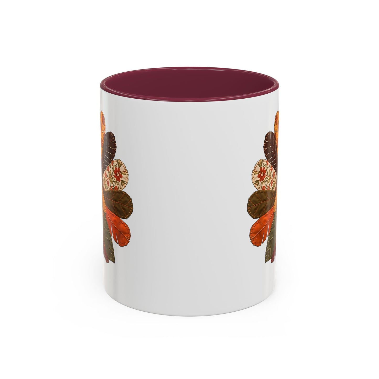 Thanksgiving Patchwork Turkey Mug (11/15oz)
