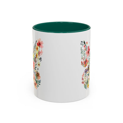 Bright Floral Butterfly Mug (11/15oz)